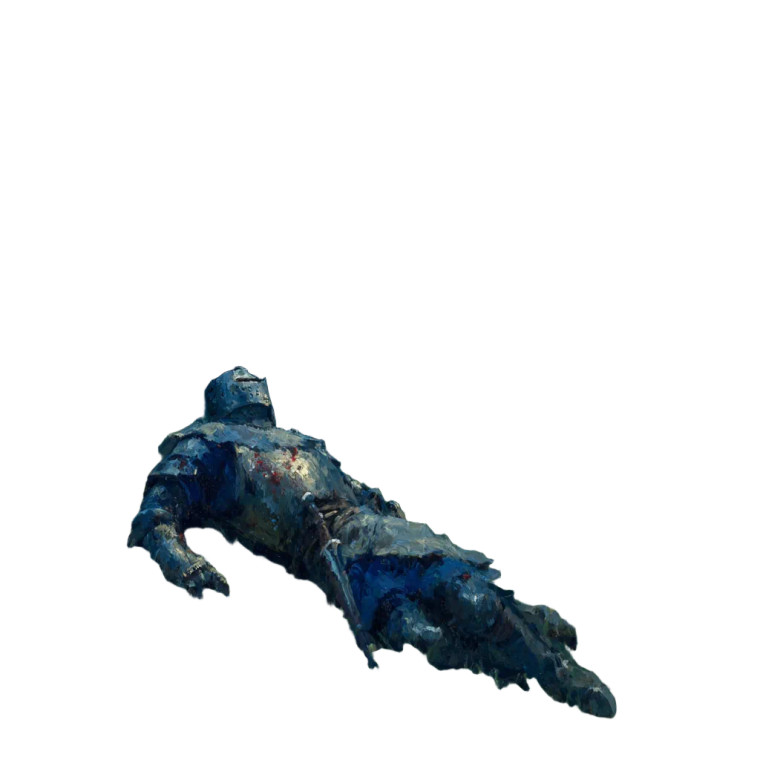 Wounded Knight V5 Vinyl Car Decal Sticker – Waterproof & UV-Resistant 3.4133333333333336"