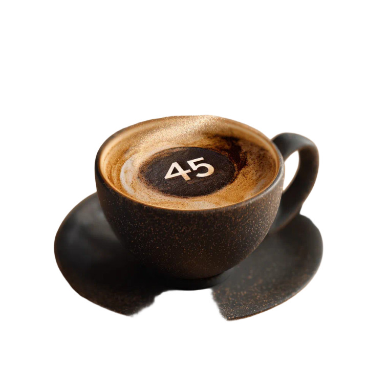 Numbered Coffee Cup Vinyl Car Decal Sticker – Waterproof & UV-Resistant 3.4133333333333336"