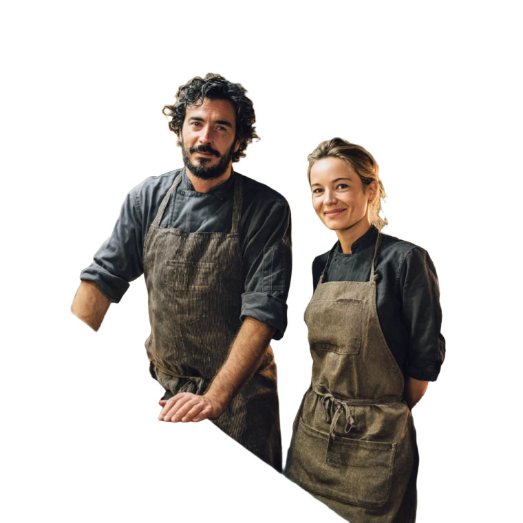 Chefs Cooking Together V2 Vinyl Car Decal Sticker – Waterproof & UV-Resistant 3.4133333333333336"