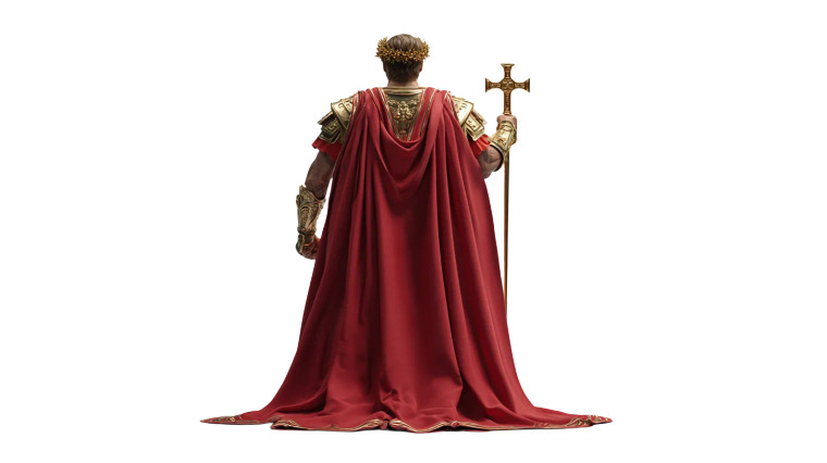 Roman Emperor V6 Vinyl Car Decal Sticker – Waterproof & UV-Resistant 5.4
