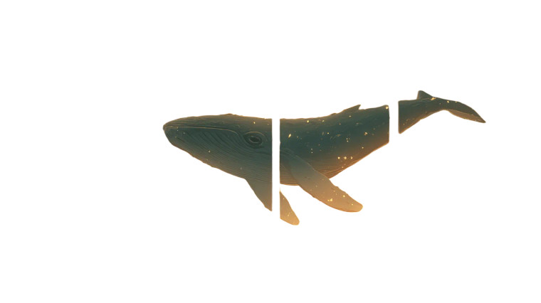 Sky Whale Café Vinyl Car Decal Sticker – Waterproof & UV-Resistant 5.4