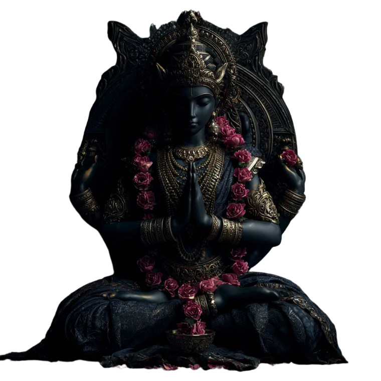 Lakshmi Of Void Vinyl Car Decal Sticker – Waterproof & UV-Resistant 3.4133333333333336"