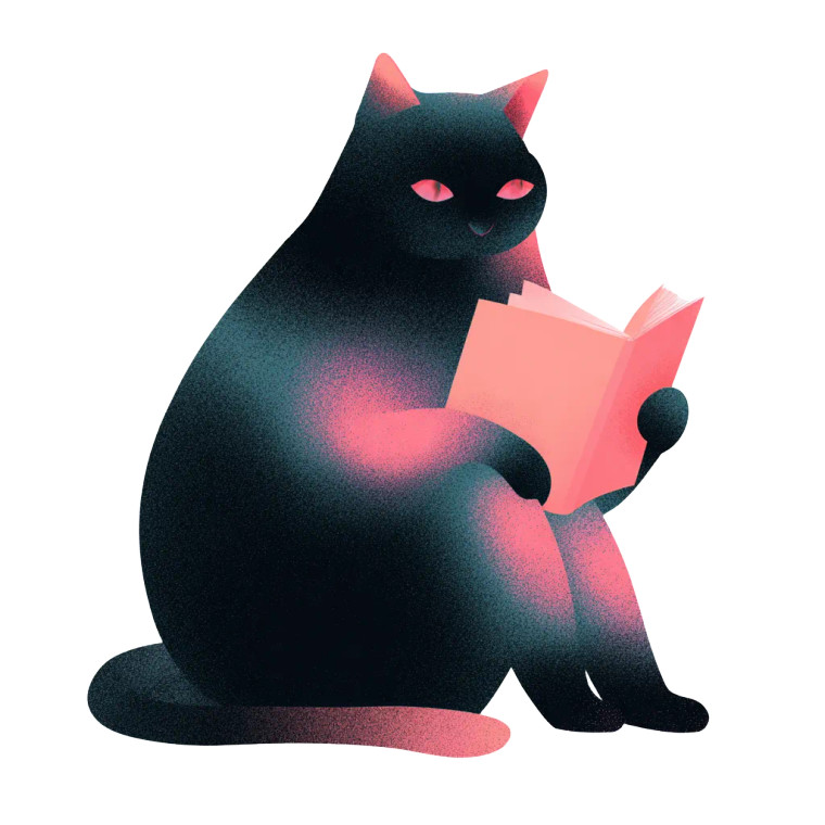 Reading Black Cat V3 Vinyl Car Decal Sticker – Waterproof & UV-Resistant 6.826666666666667"