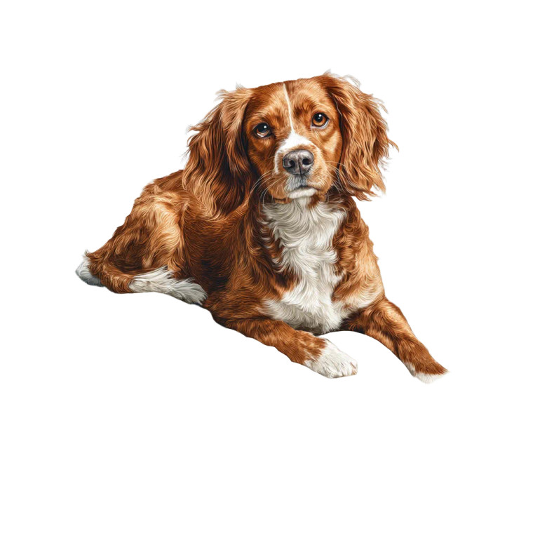 Light Brown Dog Vinyl Car Decal Sticker – Waterproof & UV-Resistant 3.4133333333333336"