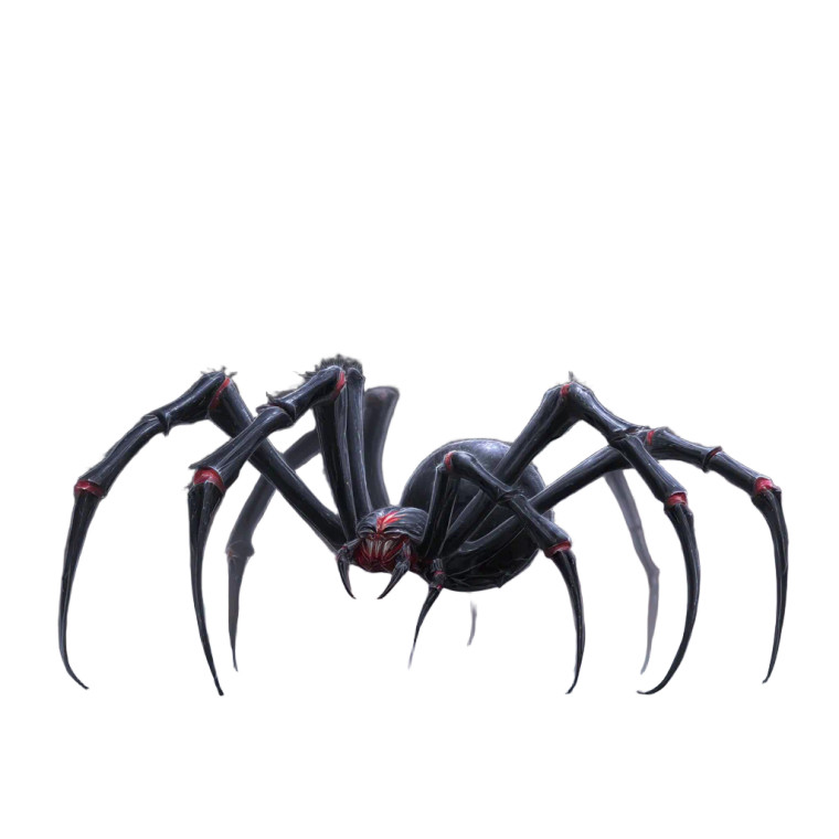 Shadowfell Spider Vinyl Car Decal Sticker – Waterproof & UV-Resistant 3.4133333333333336"