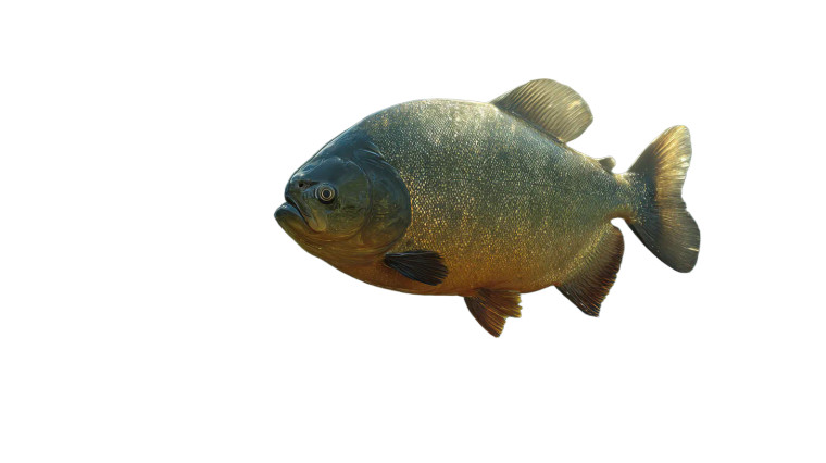 Tambatinga Fish Vinyl Car Decal Sticker – Waterproof & UV-Resistant 2.72"