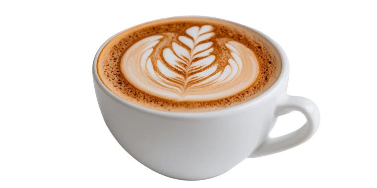 Latte Art Vinyl Car Decal Sticker – Waterproof & UV-Resistant 5.12"