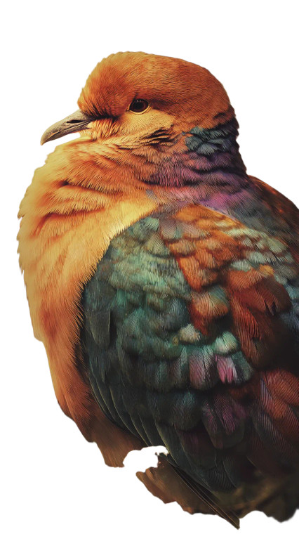 Summer Bird Vinyl Car Decal Sticker – Waterproof & UV-Resistant 4.8533333333333335"