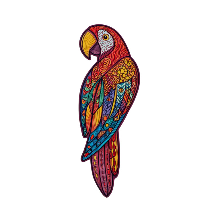 Parrot Sticker Vinyl Car Decal Sticker – Waterproof & UV-Resistant 3.4133333333333336"
