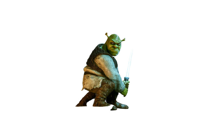 Green Ogre Lightsaber Vinyl Car Decal Sticker – Waterproof & UV-Resistant 5.4