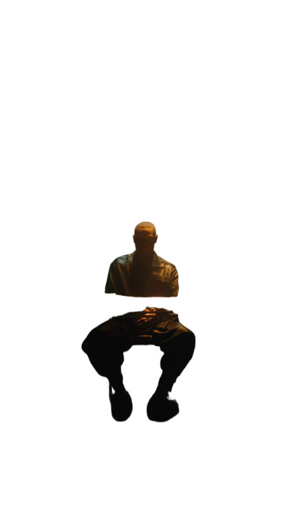 Mysterious Figure Spotlight Vinyl Car Decal Sticker – Waterproof & UV-Resistant 9.706666666666667"