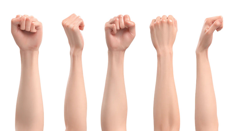 Feminine Arm Study Vinyl Car Decal Sticker – Waterproof & UV-Resistant 5.4