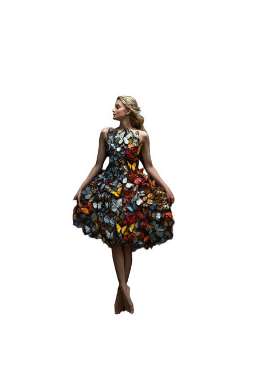 Butterfly Her Vinyl Car Decal Sticker – Waterproof & UV-Resistant 4.4