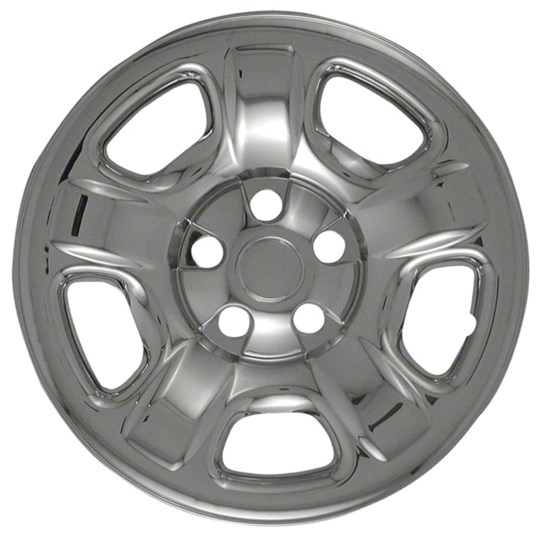 Enhance Your Jeep Liberty | Chrome Wheel Skins | Set of 4 | Snap-On ABS Plastic