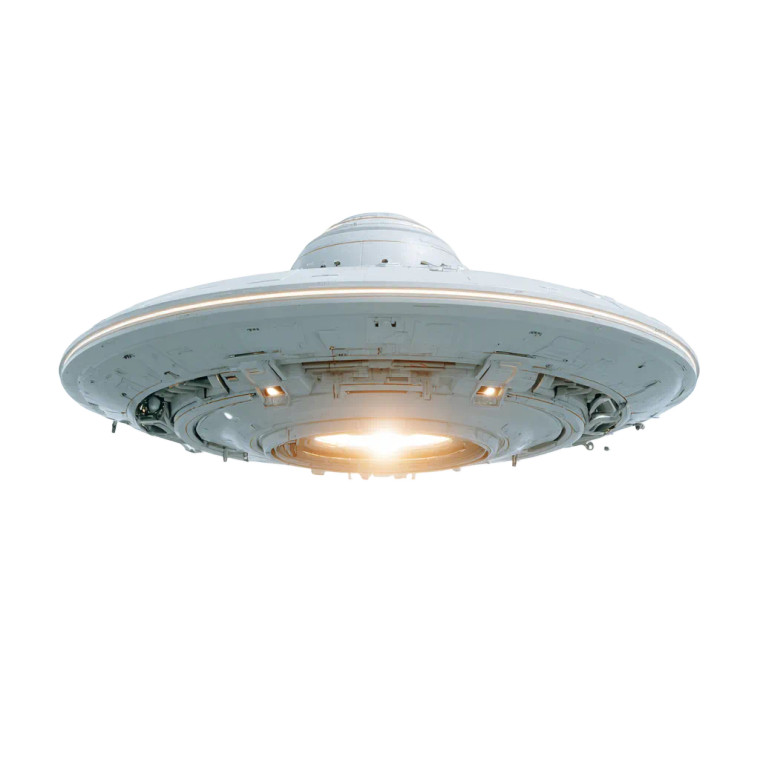 Ufo Vinyl Car Decal Sticker – Waterproof & UV-Resistant 6.826666666666667"