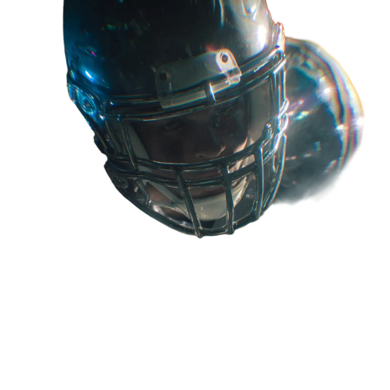 Football Player Shoot V2 Vinyl Car Decal Sticker – Waterproof & UV-Resistant 3.4133333333333336"