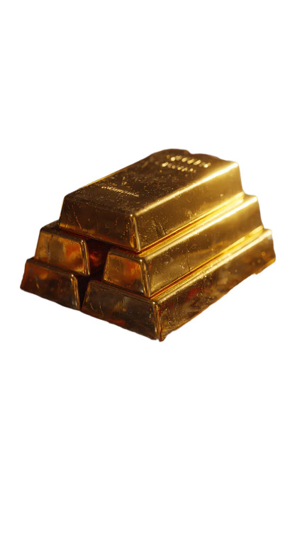 Luxurious Gold Bars V2 Vinyl Car Decal Sticker – Waterproof & UV-Resistant 9.706666666666667"