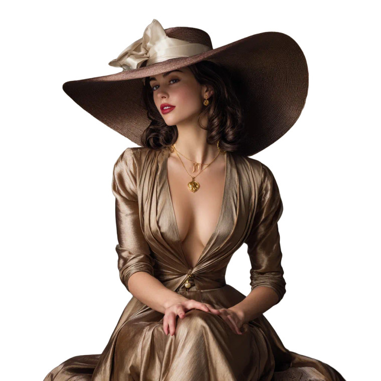 Bombshell Beauty Vinyl Car Decal Sticker – Waterproof & UV-Resistant 3.4133333333333336"