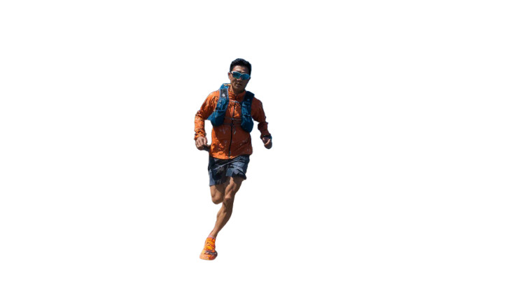 Trail Runner Ascending V2 Vinyl Car Decal Sticker – Waterproof & UV-Resistant 5.4