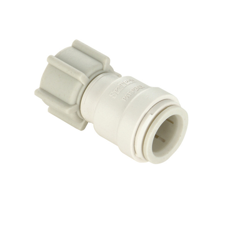 AquaLock 3/4" Female Quick Connect x 3/4" Female NPS Adapter | High Performance Thermal Plastic | Zero-Leak Straight Connector