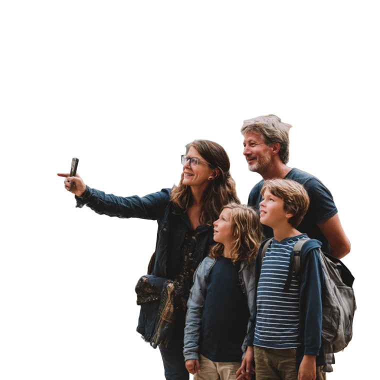 Family At Church Vinyl Car Decal Sticker – Waterproof & UV-Resistant 6.826666666666667"