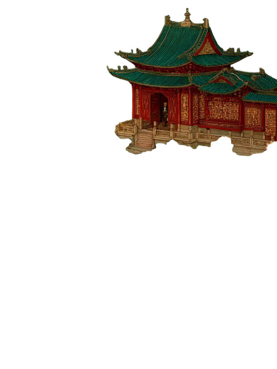 Ming Scholar Running Vinyl Car Decal Sticker – Waterproof & UV-Resistant 8.213333333333333"