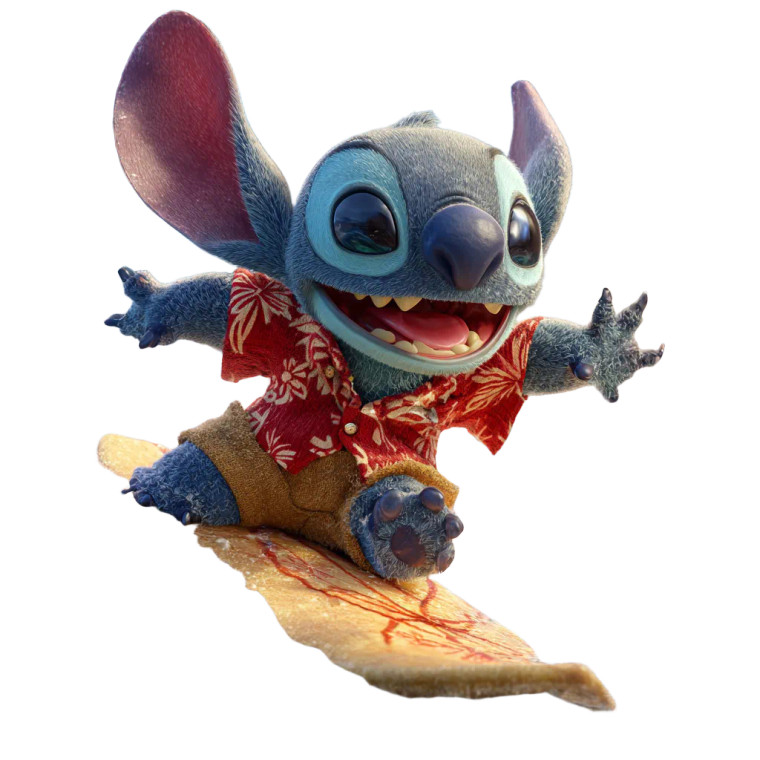 Surfing Stitch Vinyl Car Decal Sticker – Waterproof & UV-Resistant 6.826666666666667"