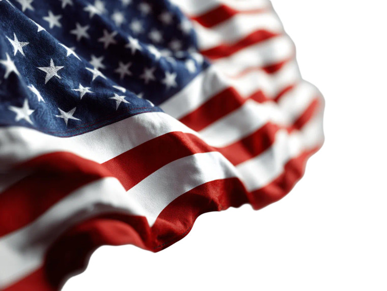 Waving Flag V2 Vinyl Car Decal Sticker – Waterproof & UV-Resistant 6.1866666666666665"