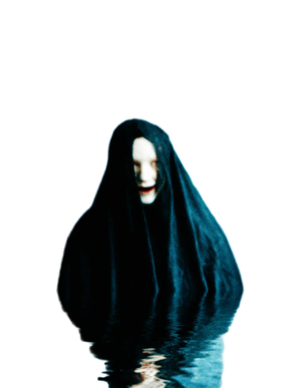 Ethereal Shadow Witch Vinyl Car Decal Sticker – Waterproof & UV-Resistant 8.213333333333333"