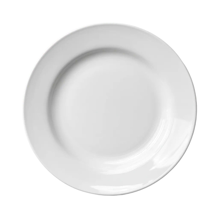 White Ceramic Plate Vinyl Car Decal Sticker – Waterproof & UV-Resistant 3.4133333333333336"
