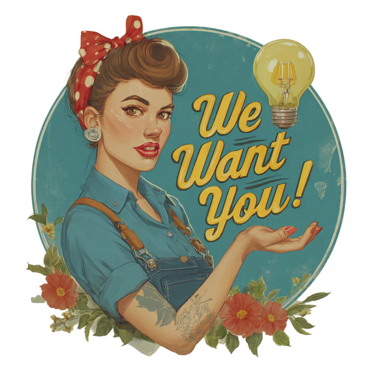 Vintage Electrician Ad Vinyl Car Decal Sticker – Waterproof & UV-Resistant 6.826666666666667"