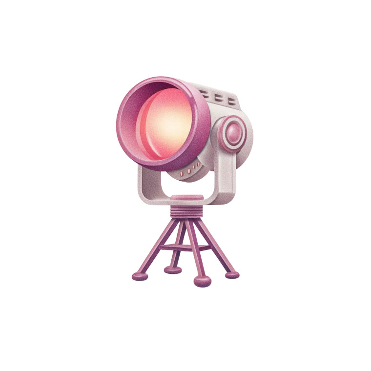 Pink Vintage Light Vinyl Car Decal Sticker – Waterproof & UV-Resistant 3.4133333333333336"