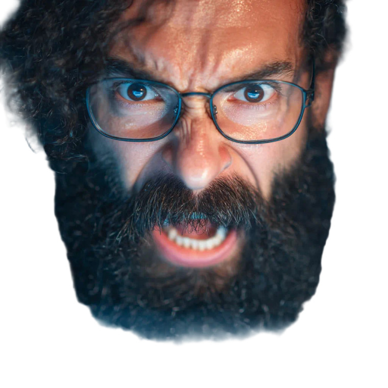 Angry Programmer Vinyl Car Decal Sticker – Waterproof & UV-Resistant 3.4133333333333336"