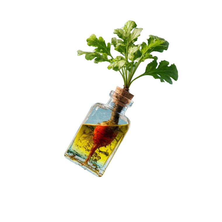 Jumping Radish Vinyl Car Decal Sticker – Waterproof & UV-Resistant 3.4133333333333336"