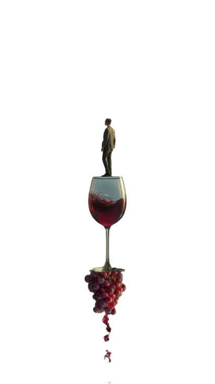 Sky Vineyard Stroll Vinyl Car Decal Sticker – Waterproof & UV-Resistant 9.706666666666667"