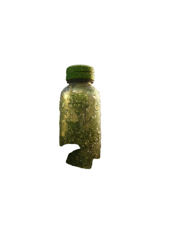 Green Supplement Bottle Vinyl Car Decal Sticker – Waterproof & UV-Resistant 8.213333333333333"
