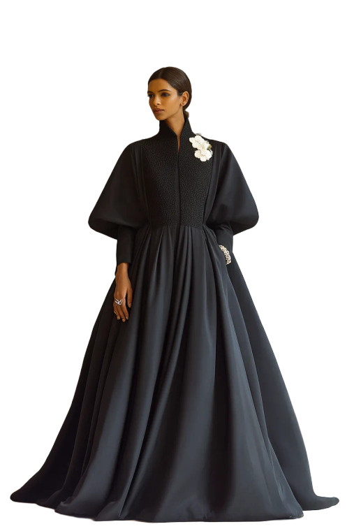 Elegant Abaya Model Vinyl Car Decal Sticker – Waterproof & UV-Resistant 4.4