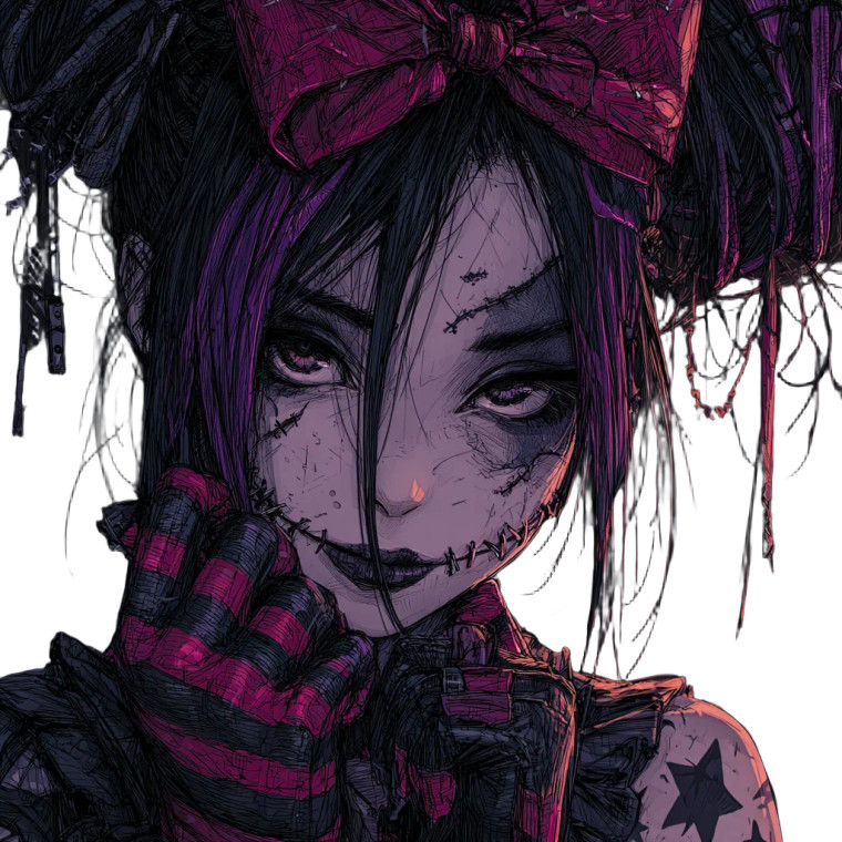 Gothic Anime Girl V54 Vinyl Car Decal Sticker – Waterproof & UV-Resistant 3.4133333333333336" Gothic Anime Girl V54 Vinyl Car Decal Sticker – Waterproof & UV-Resistant 3.4133333333333336"