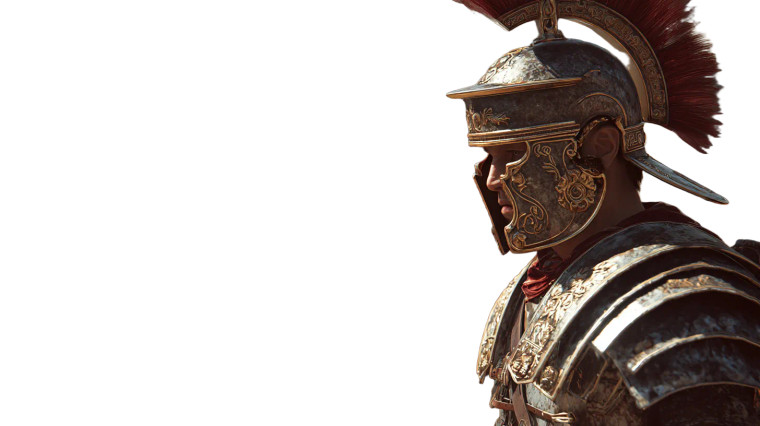 Roman Legion Battle Vinyl Car Decal Sticker – Waterproof & UV-Resistant 2.72"