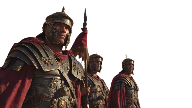 Roman Soldiers Jerusalem Vinyl Car Decal Sticker – Waterproof & UV-Resistant 2.72"