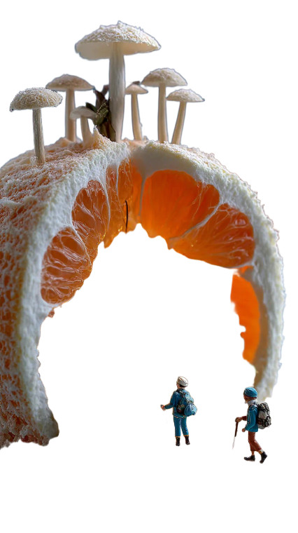 Tiny Tangerine Explorers Vinyl Car Decal Sticker – Waterproof & UV-Resistant 4.8533333333333335"