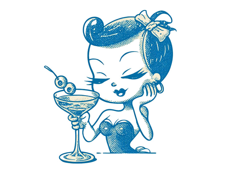 Vintage Cartoon Mascot V11 Vinyl Car Decal Sticker – Waterproof & UV-Resistant 6.1866666666666665"