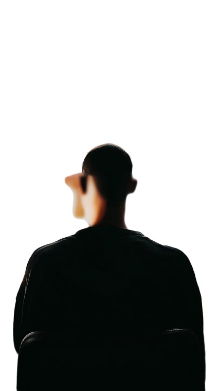 Moody Desk Silhouette Vinyl Car Decal Sticker – Waterproof & UV-Resistant 9.706666666666667"