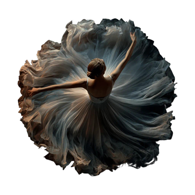 Dancing Ballerina V3 Vinyl Car Decal Sticker – Waterproof & UV-Resistant 6.826666666666667"
