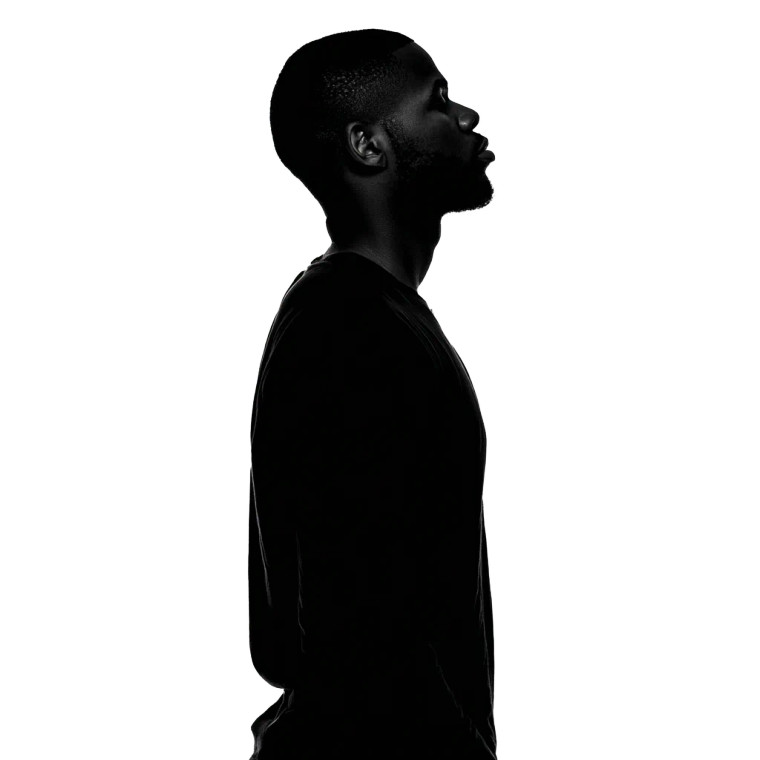 Black Man Silhouette Vinyl Car Decal Sticker – Waterproof & UV-Resistant 6.826666666666667"