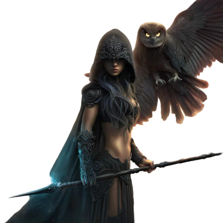 Dark Athena Vinyl Car Decal Sticker – Waterproof & UV-Resistant 6.826666666666667"
