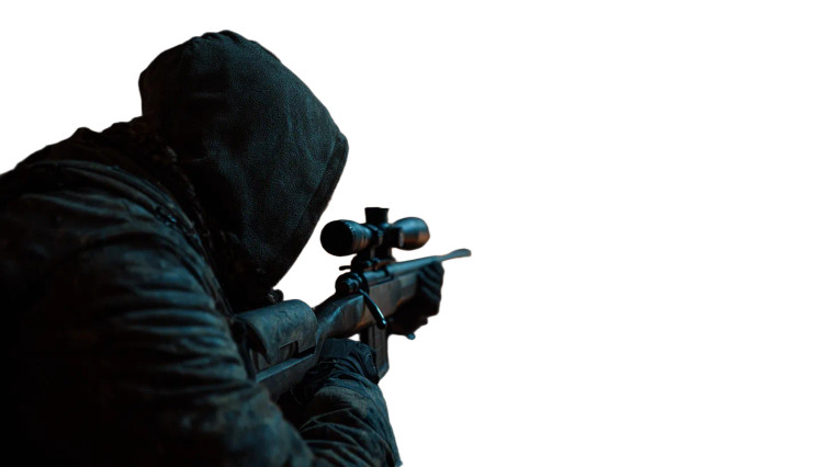 Stealthy Sniper Spy Vinyl Car Decal Sticker – Waterproof & UV-Resistant 2.72"