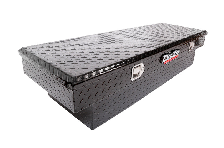 Highly Durable Dee Zee Black Diamond Tread Tool Box | Fits Small Truck Beds | Secure, Space-Saving Design