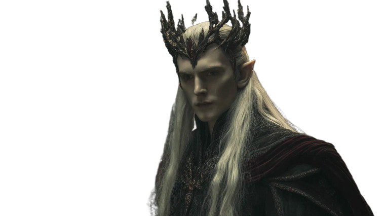 Elegant Pale Elf Vinyl Car Decal Sticker – Waterproof & UV-Resistant 2.72"