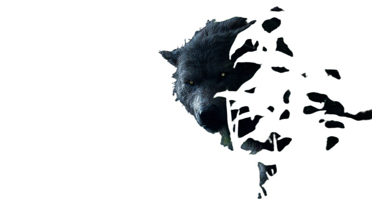 Biped Werewolf V2 Vinyl Car Decal Sticker – Waterproof & UV-Resistant 2.773333333333333